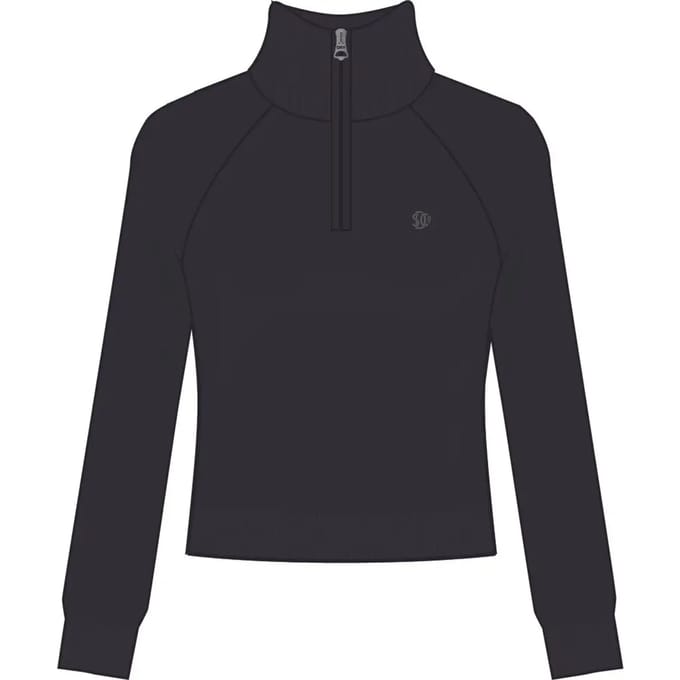 Superdry - Essentials Slim Halve Rits Trui - Dames - Sweaters