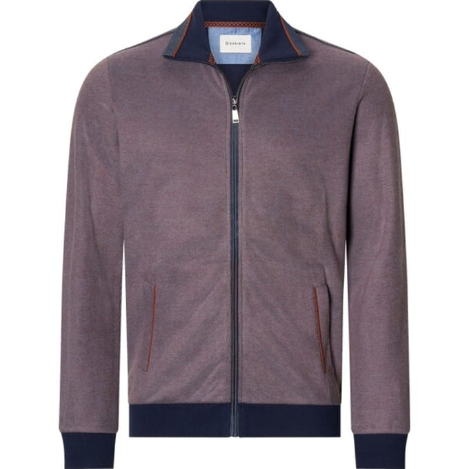 Sweatvest GIOBELLO donkerrood