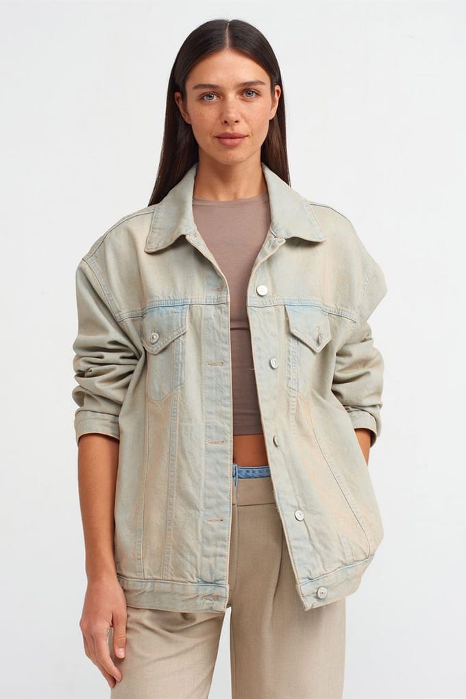 OverSized Denim Knopjack