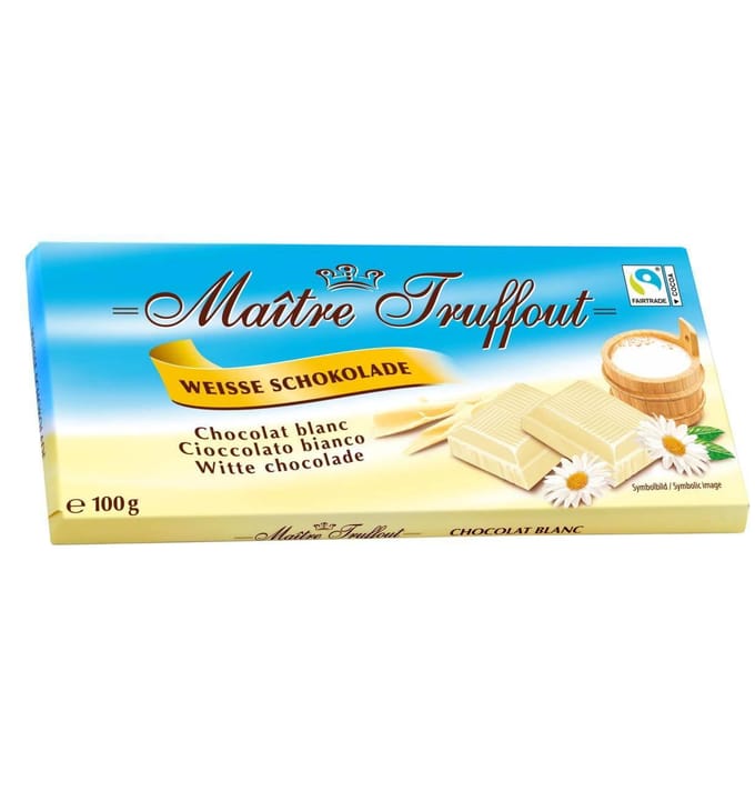 Maitre Truffout Chocolat Blanc 100 g