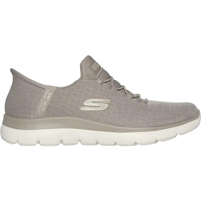 Skechers SUMMITS-CLASSY NIGHT Dames Instappers - Taupe / Goud