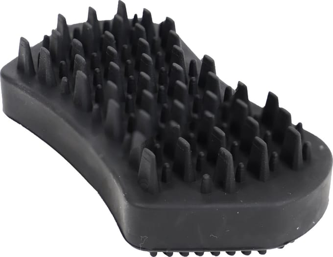 Boon hondenborstel massage zwart 24 x 9,5 x 3,3 cm