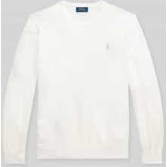 Slim fit pullover van puur katoen