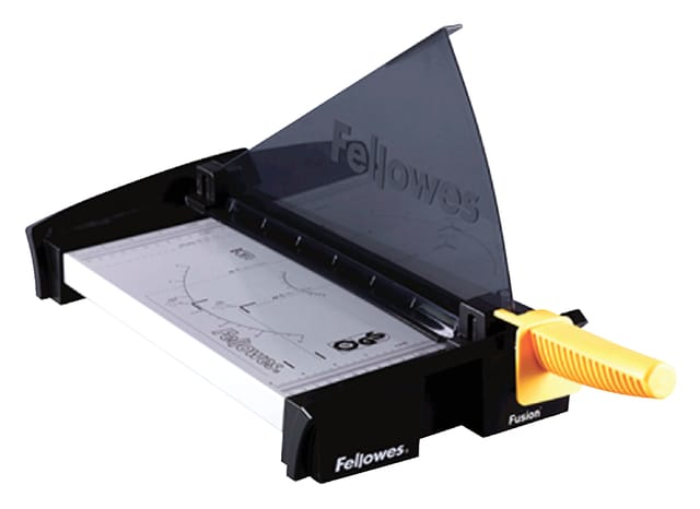 Fellowes papiersnijder Fusion A4 - 10 vel - Guillotine - zwart