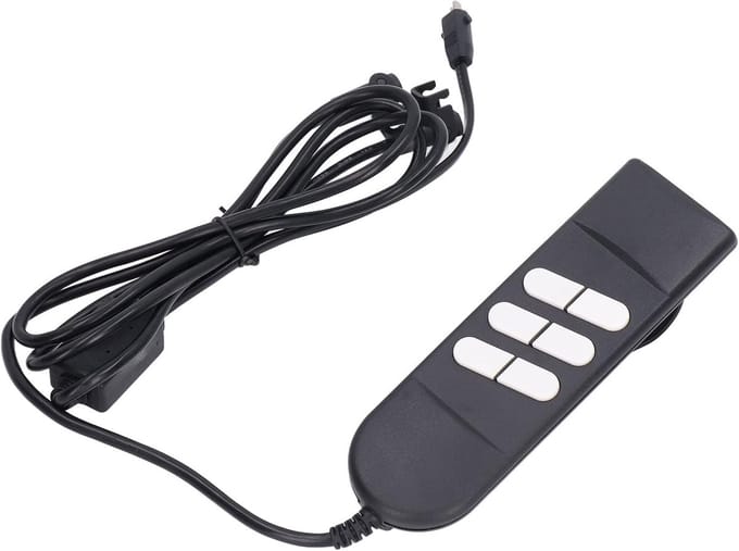 Electric sofa controller, remote control, 6 buttons, 1 to 2 remote control, for sun loungers for medical equipment