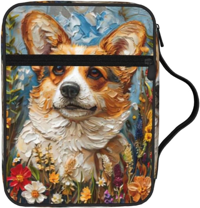 Bijbel Tas - Opbergtas Organizer - Studie en Werk - Ruime Interne Opslag - 20 x 27 x 5.5 cm