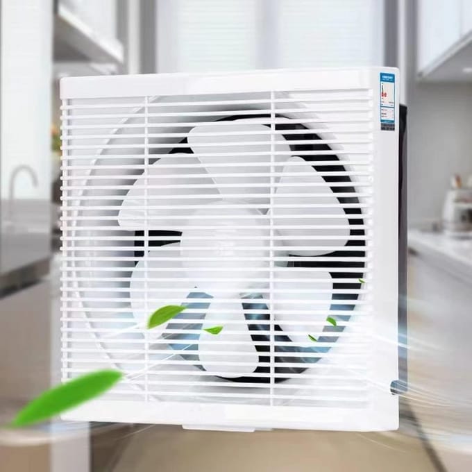 Afzuigventilator - Muurventilator - Afzuig Ventilator Badkamer - 6-inch - 25W - Hoogrendementsventilatie - Wit