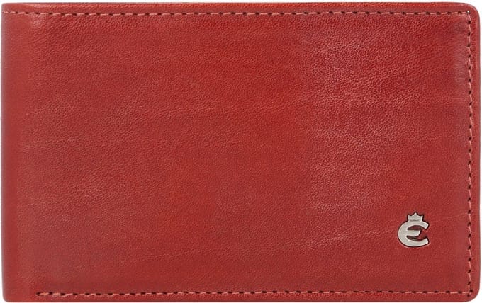Esquire Leren Kaarthoes Toscana Cardholder Brown Bruine