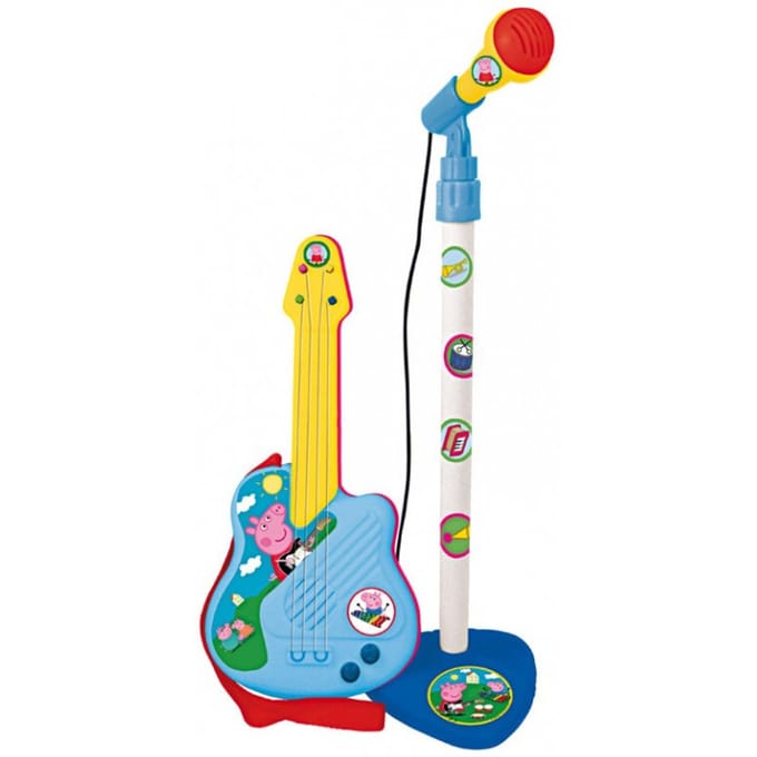 Peppa Pig gitaar met microfoon