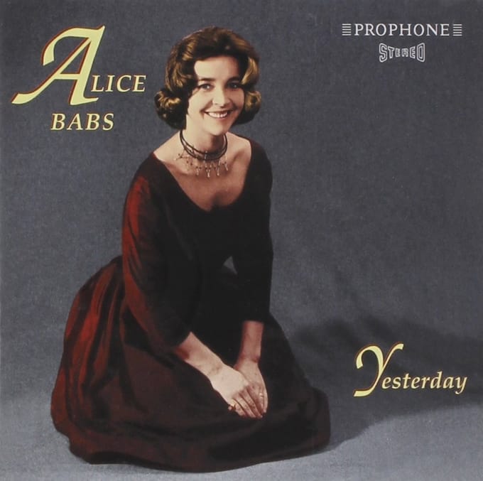 Alice Babs - Yesterday (CD)