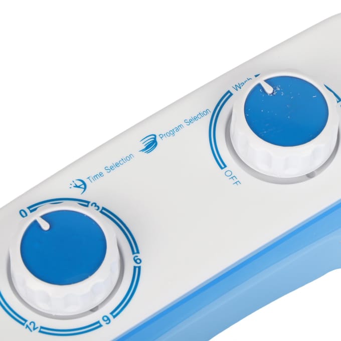 Draagbare Kleine Wasmachine Mini Compacte Enkele Kuip Wasmachine met Centrifugekorf Afvoerslang voor blue