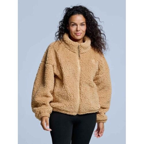 Poederbaas Four Seasons Fluffy Fleece Jas Dames - Maat L