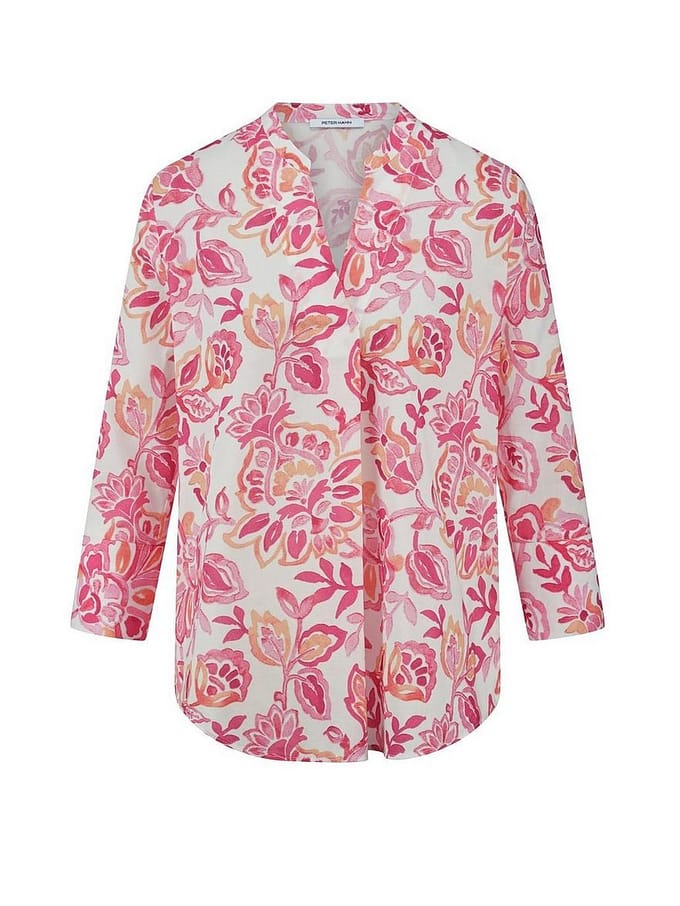 Blouse Van Peter Hahn wit