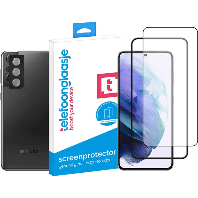 Samsung Galaxy S21 scherm + camera screenprotector