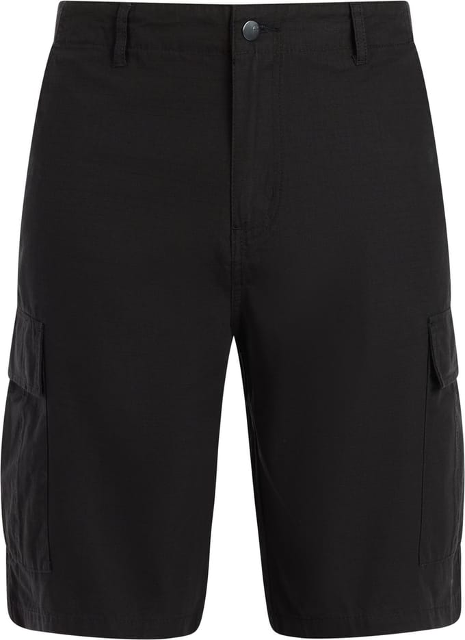 Protest PRTHuub - Korte broek Heren - Knielengte - Loose fit - Knoopsluiting - Zwart
