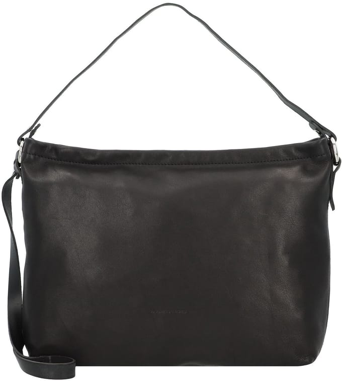 Harold's Nabuku Schoudertas Leer 39 cm - Dames - schwarz