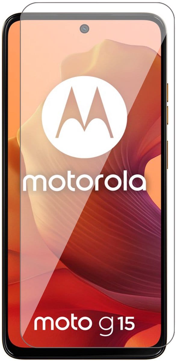 Screenprotector geschikt voor Motorola Moto G15 (Power) / G05 / E15 - Glas Screen Protector