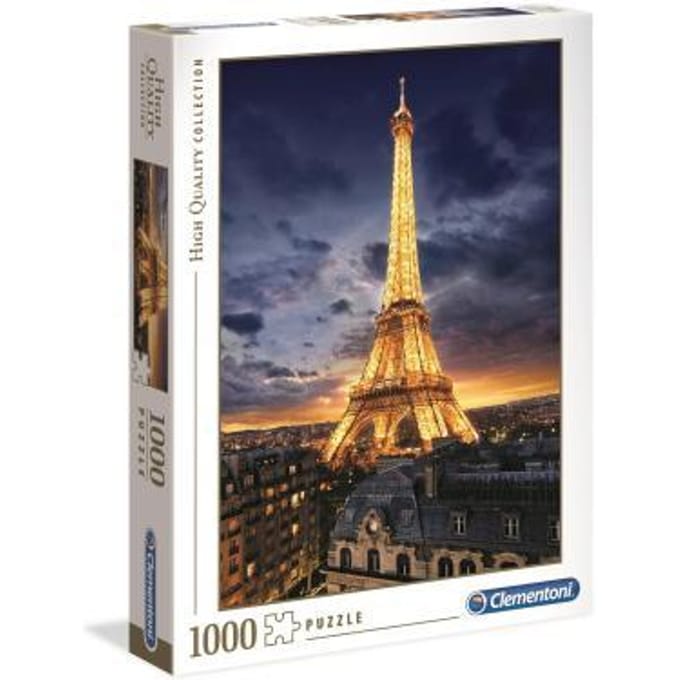 Clementoni - Puzzel - 1000 Stukjes - Eiffeltoren - Puzzel Voor Volwassenen - High Quality Collection