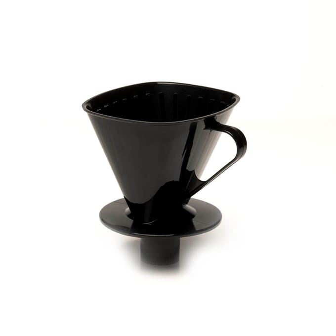 DBP - Koffiefilterhouder - Zwart met Tuit
