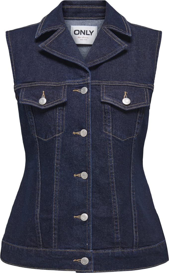 ONLY Denim top ONLJOANA Stijlvol gilet