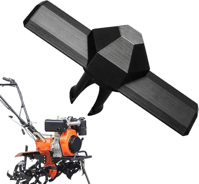 Kunstmeststrooier Onderdelen - Mixer Accessoire Verspreider - Gras Bemesten - Uniforme Verdeling - 10.01 x 5.11 cm - Niet gespecificeerd