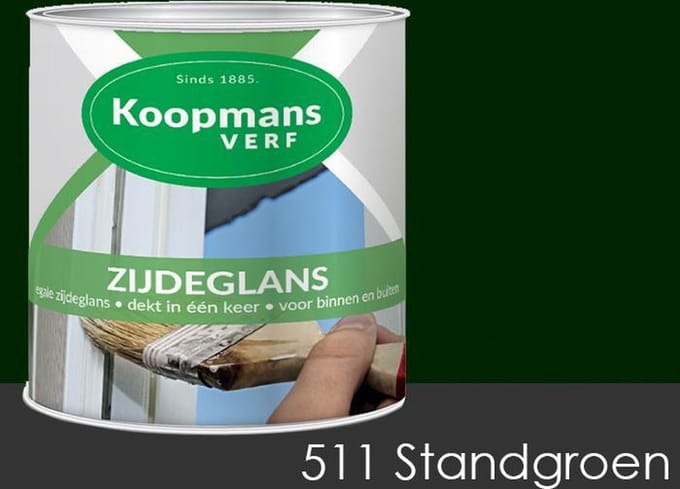 Koopmans Zijdeglans 250 ml 511 Standgroen