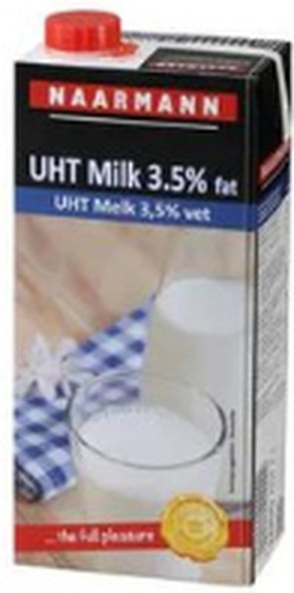 Naarmann | Volle Melk 3,5% | 12 x 1 liter