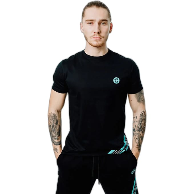 T-shirt met ronde hals in twee kleuren Chabrand
