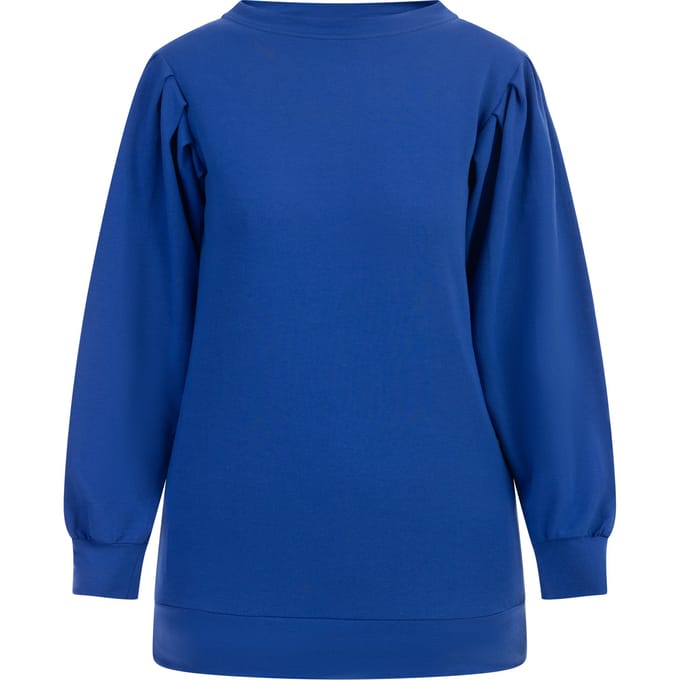 Mymo Sweatshirt Dames KONING BLAUW