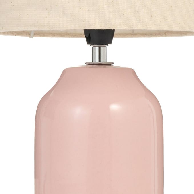 Paulmann Pauleen LED Tafellamp Sandy Glow - E14 - Max. 20W - Woonkamer, Slaapkamer & Eetkamer - Crème/Rose