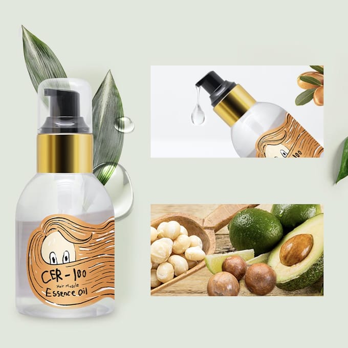[Elizavecca] Haarspier Essentie Olie CER‑100 + Versterkend & Voedend Haar + 100 ml white