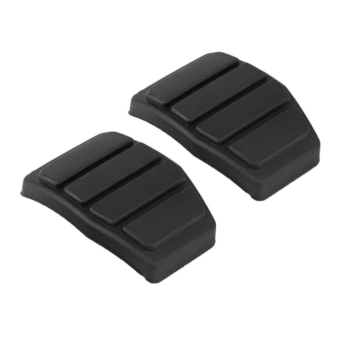 2 stuks Rempedaal Rubber Pad voor RENAULT MASTER CLIO LAGUNA SAFRANE 7700800426 black