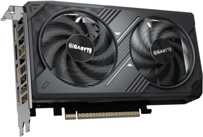 GIGABYTE GeForce RTX 5050 WindForce 2 OC - 8GB GDDR6 RAM - Grafische kaarten