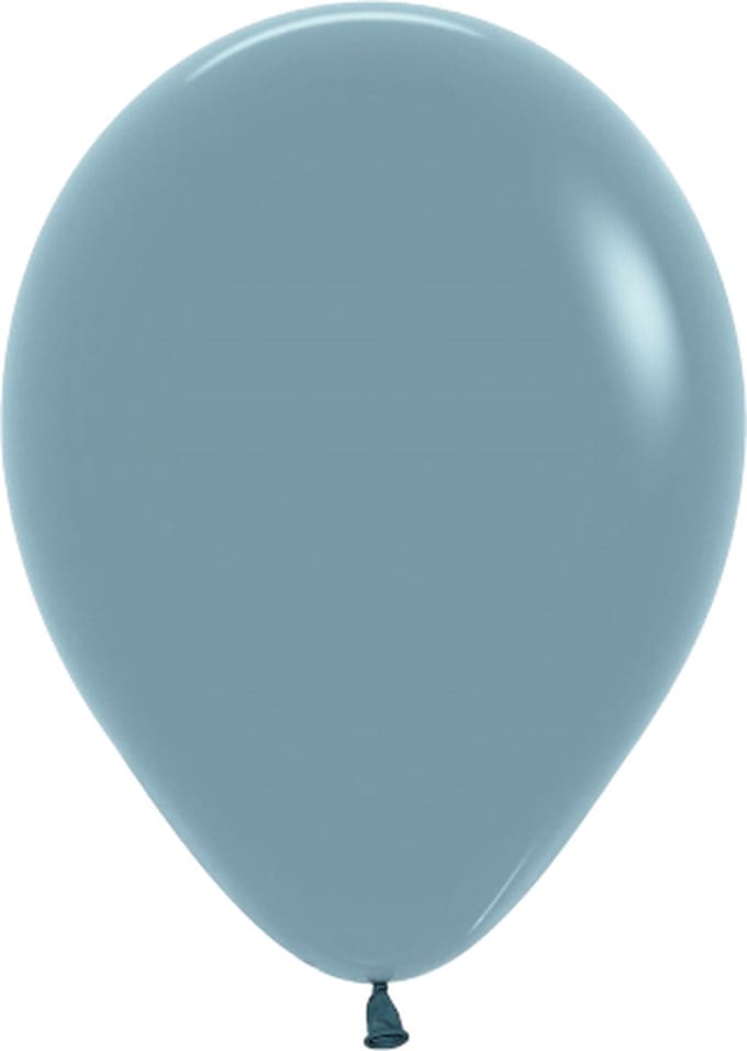 Latex ballonnen Sempertex Pastel Dusk Blue 140, 12inch - 12 stuks
