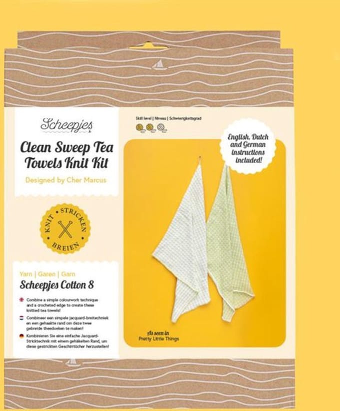 Scheepjes - Clean Sweep Tea Towels breikit