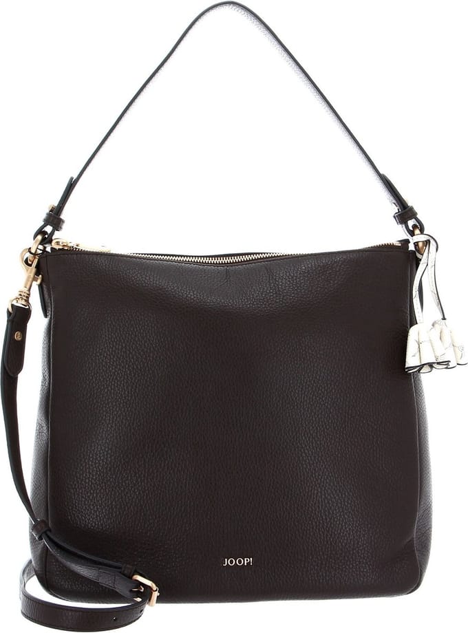 JOOP! Schoudertas Chiara 1.0 Estia Hobo Darkbrown Bruine