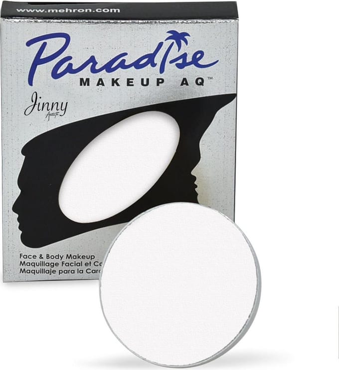 Mehron Paradise AQ Schmink op waterbasis - White - 7 gr
