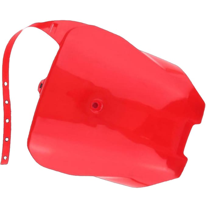 Plaque d'immatriculation avant de moto Plaque d'immatriculation en plastique robuste haute performance pour CRF70 Noir red