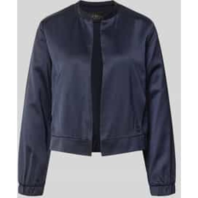 slim fit blouson van viscosemix