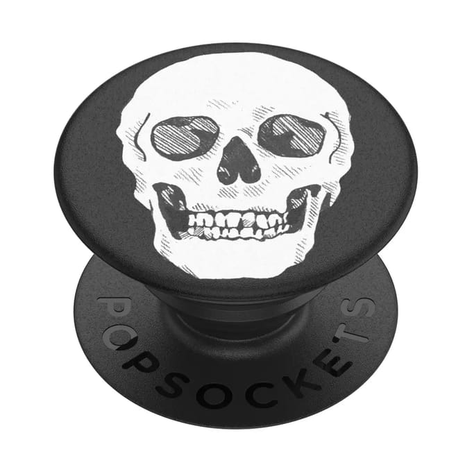 PopSockets PopGrip - Afneembaar - Shaky Bones White