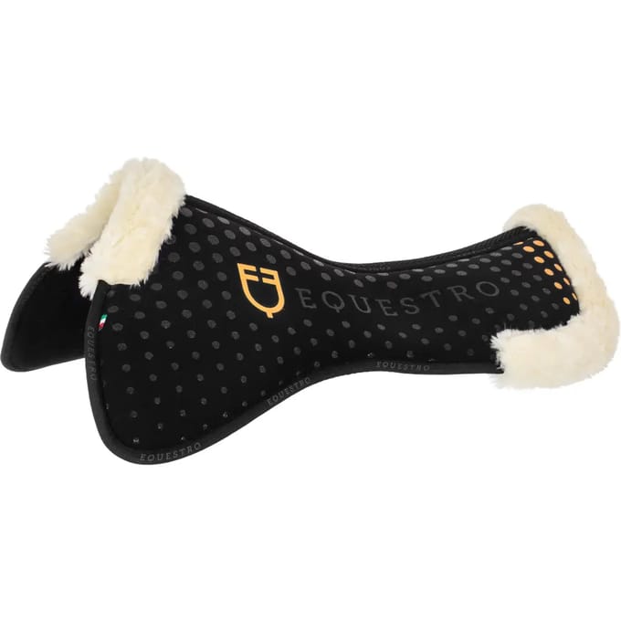 Ecowool zadelonderlegger voor paard Equestro