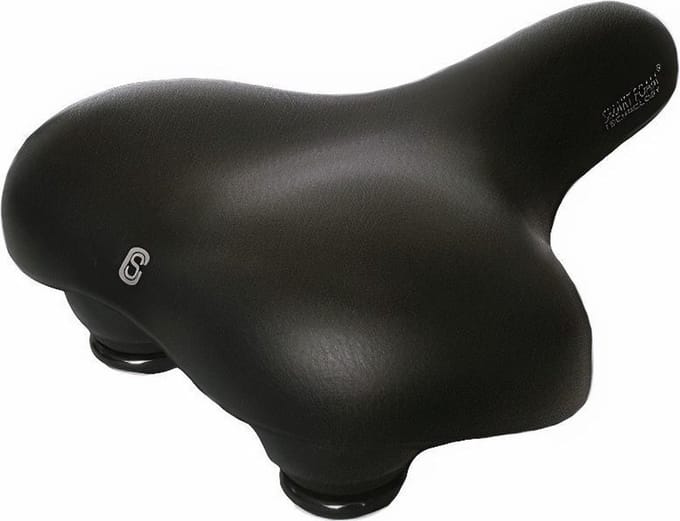 Selle Comfort Comfortabel fietszadel - Smartfoam technologie - Zonder strop - Bruin