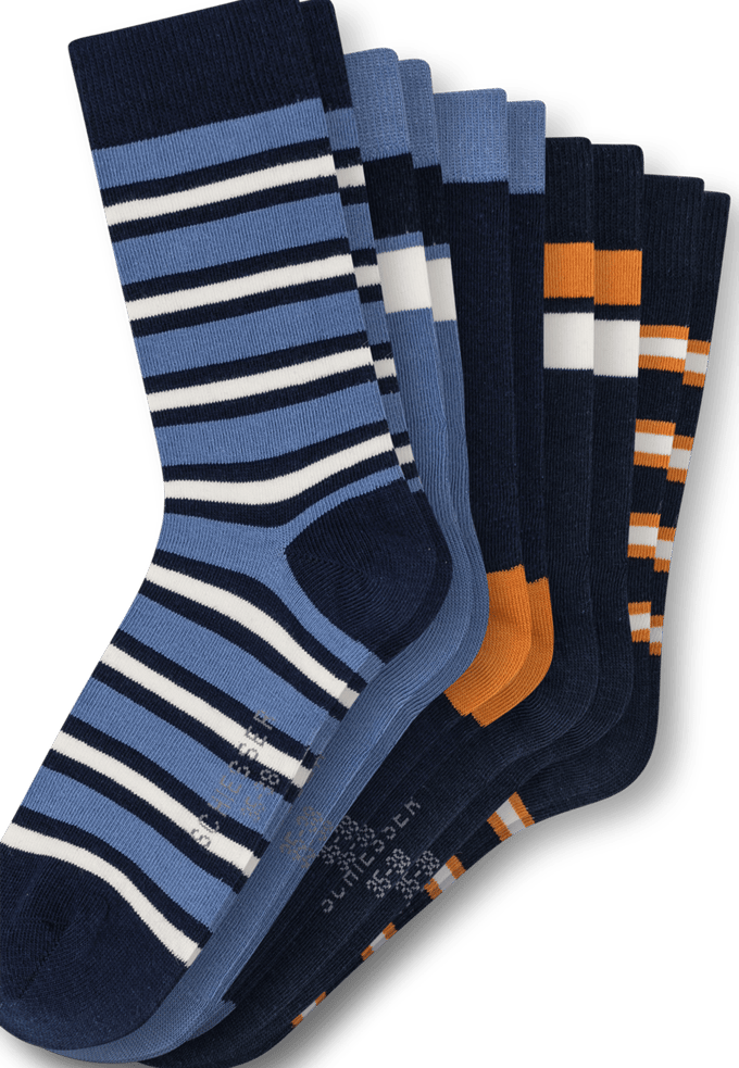 Jongenssokken, set van 5, meerkleurig - Legwear Teens 31/34