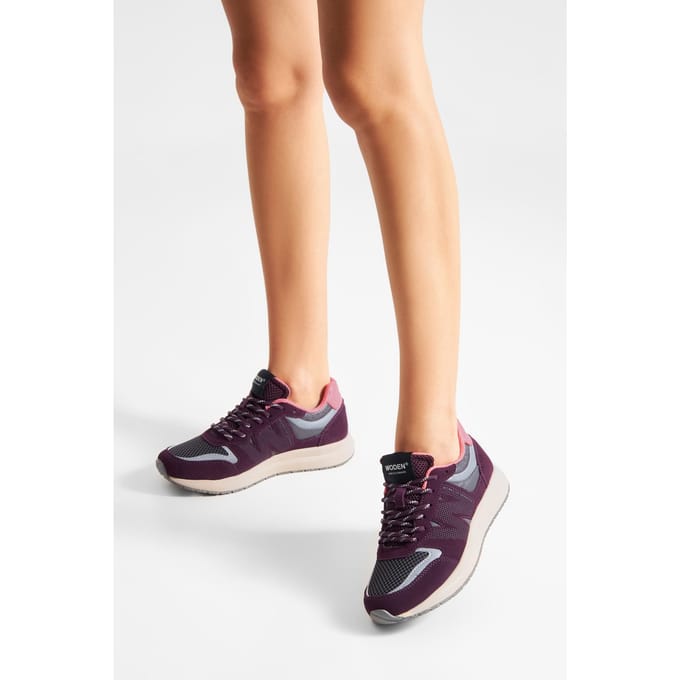 Woden Rigmor Open Mesh Cherry Taglia: 36 | Sneakers Outlet | Donna