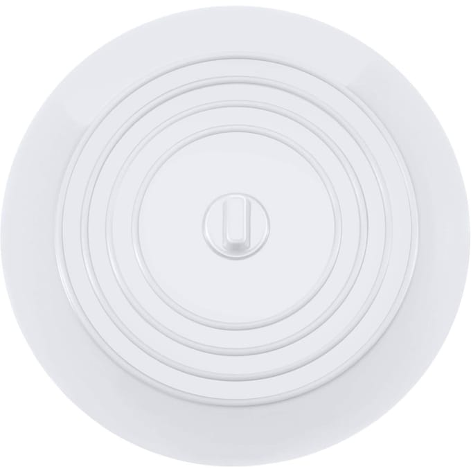 Couvercle de drain de sol en silicone pour évier de cuisine, baignoire, bouchon de cheveux, filtre de salle de bain blanc