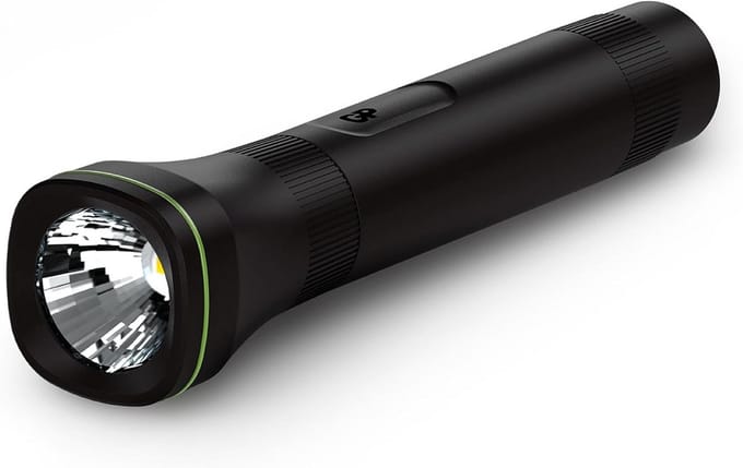 Compacte LED Zaklamp 70 Lumen met Batterijen en Instelbare Focus