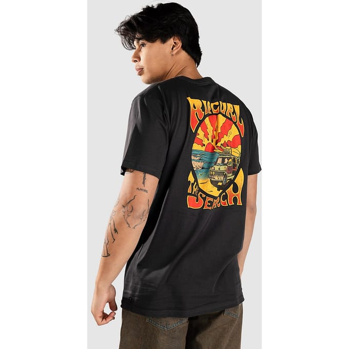 Rip Curl Keep On Trucking T-Shirt zwart