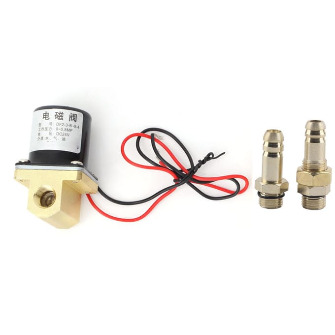Lasmachine Magneetventiel 0~0,8mpa voor Water Gas Aron CO2 G1/8  (DC24V)