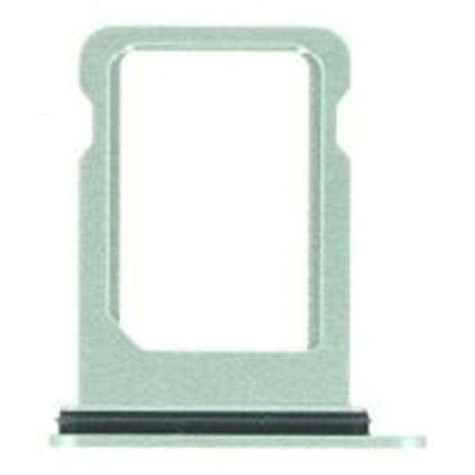 iPhone 15 15 (Plus) Simkaart houder Groen Dubbel