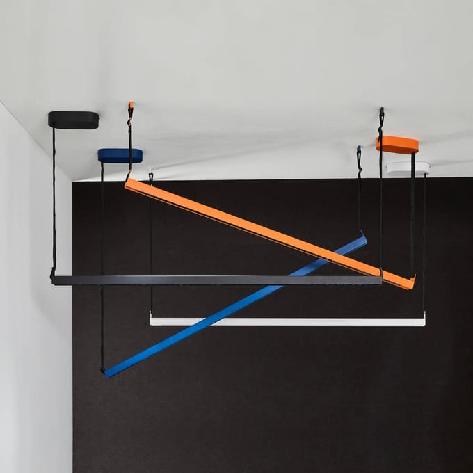 LOOM DESIGN LED hanglamp Belto, zwart